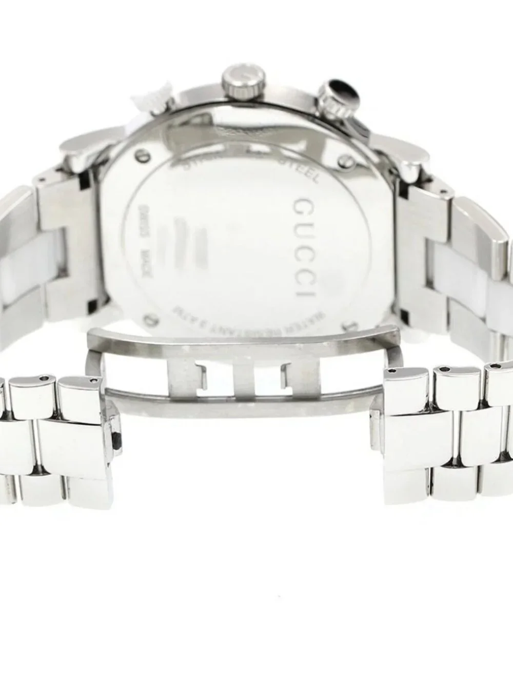 GUCCI G Chrono 101M/YA101345 Chronograph white Dial Quartz Men's Watch